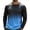 Blue, variant on QSXADF Long Sleeve Workout Shirts for Men Athletic Tees Gradient Quickly Dry Crew Neck T Shirt Long Sleeve Athletic Sports Fitness Men's Fall Winter Tops