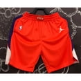 thumbnail image 2 of hot pressed nba Phoenix Suns orange basketball shorts Gao Jiahui unisex, 2 of 2