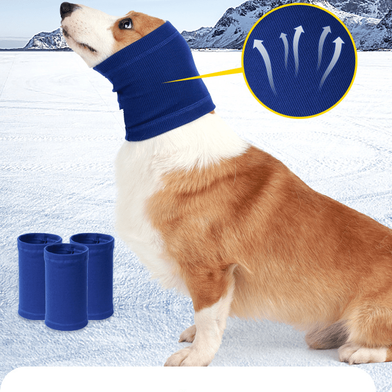 Heily The Original Happy Hoodie For Dogs Cats The Grooming And Force Drying Miracle Tool For Anxiety Relief Blue S
