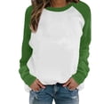 thumbnail image 1 of WEAIXIMIUNG Sweatshirts pour Femmes Pack Pull Sans Capuche Manches Raglan, 1 of 4