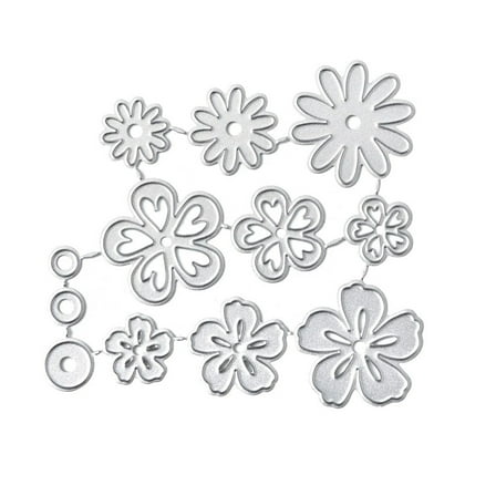 Necvior Metal Cutting Dies for DIY Scrapbooking Craft Paper Card Making Die Cutting