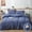 Classic Blue, variant on Simple&Opulence Linen Duvet Cover Set-Pure Linen 2 Pieces Bedding Set, 1 Duvet Cover 68 × 86 Inches and 1 Pillowcase-Coconut Button Collection Soft & Cozy ,Cooling Bedding-Dusty Pink, Twin