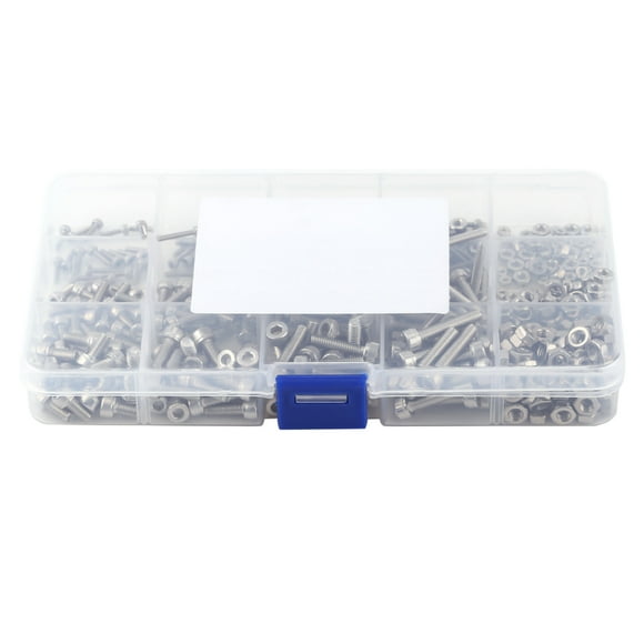 Tornillos y tuercas Jadeshay 480 piezas M2 M3 M4 acero inoxidable 304