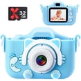 thumbnail image 1 of Cámara para niños Cámara dual digital 1080P HD Cámara de video de $ 20MP Cámara de grabación de video para selfies para niños $ Video de dibujos animados HD Cámara digital para niños Cámara dual SLR, 1 of 6