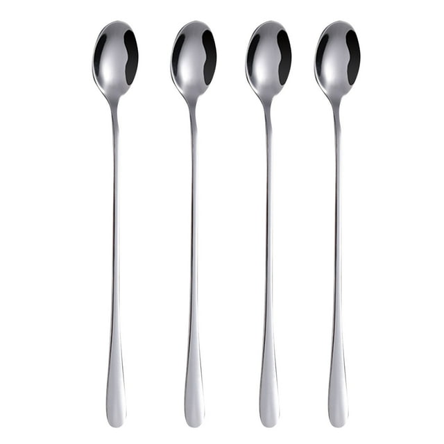 Dining Room Set for 8 with round Table round Plate Mat Set 4 Place Mats for Kitchen Table round Table Mats Teal round Table Mat 9 Inch Long Handle Iced Tea Spoon Coffee Spoon Ice Spoon Stainless Steel