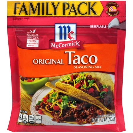 McCormick Taco Seasoning Mix, 10 oz (Best Taco Seasoning Brand)