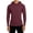 Wine, variant on Men Long Sleeve Raglan Hooded Athletic Tee Soft Stretch Slim Fit Quick Dry Wrinkle Resistant Running Workout Everyday Base Layer Hood Top Red M