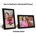 thumbnail image 4 of Americanflat 8x12 Picture Frame with Shatter-Resistant Glass 2 Pack Signature Collection Gallery Style - Black, 4 of 7