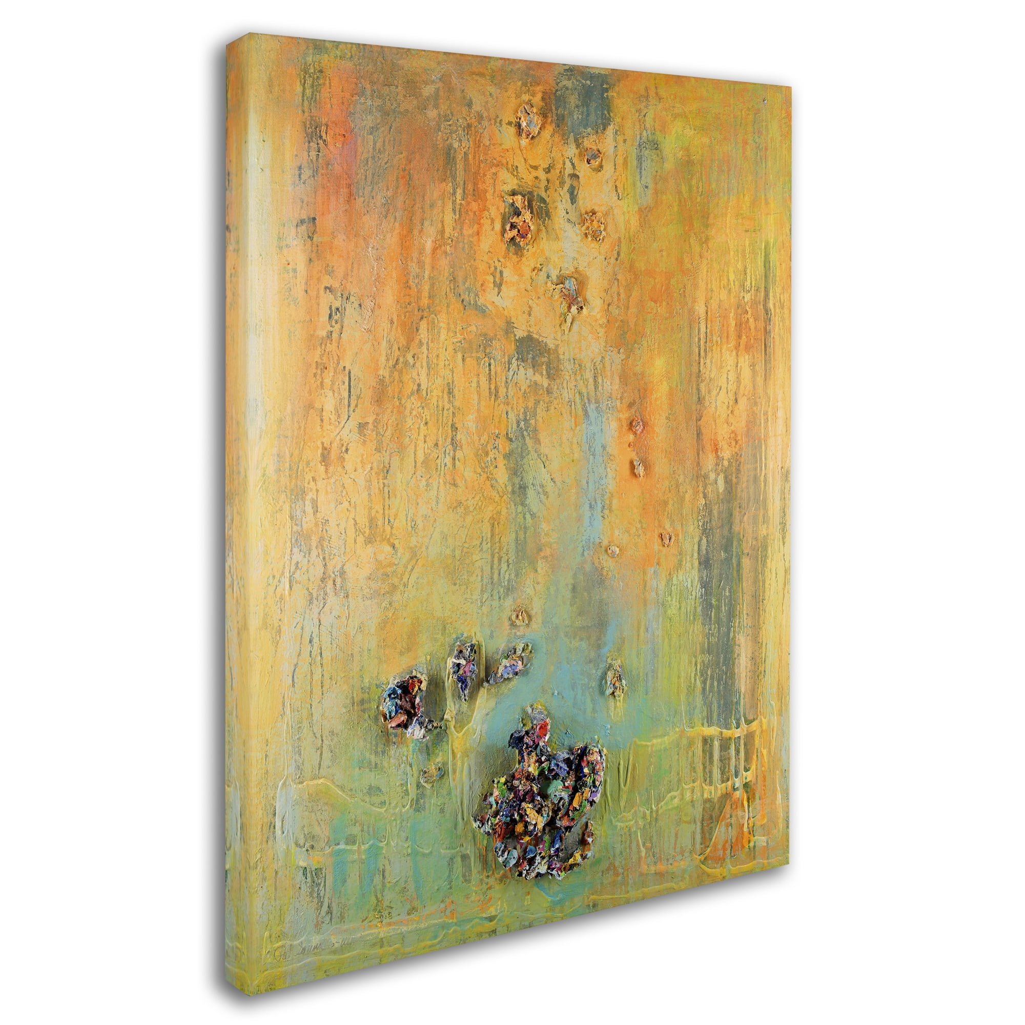 Trademark Fine Art "Tropical Island" Canvas Art by Pat Saunders-White
