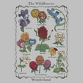 thumbnail image 2 of Women's Alice in Wonderland The Wildflowers Chart Graphic T-Shirt, 2 of 4