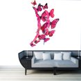 thumbnail image 4 of 3D Insect Wall Sticker Living Room Bedroom 5 3 1 2 Adhesive 3D Wall Paper PVC Decal Home Decoration, 4 of 6