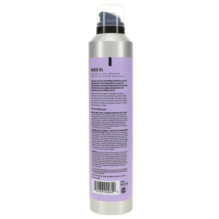 美容液 WASER MI-FUNCTIONAL GEL 120ml AG Care Mousse Gel, Extra-Firm Curl Retention, 10 oz, Long