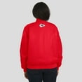 thumbnail image 5 of Women's WEAR by Erin Andrews Red Kansas City Chiefs Patch Full-Zip Bomber Jacket, 5 of 5