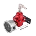 thumbnail image 1 of Kit De Medidor De Aceite, Regulador De Presión De Combustible Ajustable, Universal De Aluminio Para Coche, 160psi, Para Vehículos De Alto Rendimiento, 1 of 7