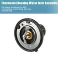 thumbnail image 4 of Conjunto de carcasa del termostato del refrigerante del motor de coche No.19301-P8E-A10 para Honda Pilot 2003-2015, 4 of 7