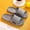 Gray, variant on Slippers For Women Indoor Slip-On Platform V-Day Casual Summer Shoes For Women Pink Size 7.5