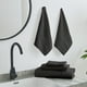 thumbnail image 3 of Gogreen Juego de Toallas de Baño Grises de 6 Piezas, 2 Toallas de Baño, 2 Toallas de Mano y 2 Toallitas, Toallas 100% Algodón Altamente Absorbentes para Baño, Gimnasio, Hotel (Gris Oscuro), 3 of 7