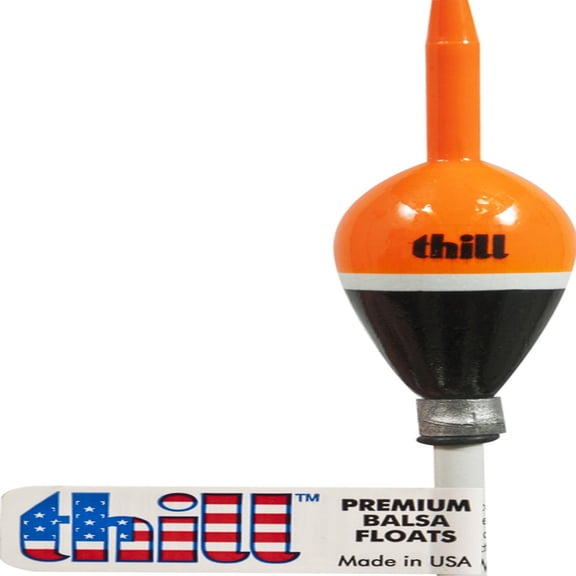 Thill Premium Float Weighted 7/8'' Oval 4'' Tube18pk