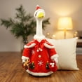 thumbnail image 2 of XGFHYJEH Porch Goose Outfits christmas, Porch Goose Clothes Clearance, Goose Clothes for Porch Goose, Goose Costume 23'' for Outdoor Outside Front Porch Garden Yard Lawn, 2 of 7