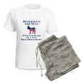 thumbnail image 5 of CafePress - Democrats Are Sexy Women's Light Pajamas - Women's Short Sleeve Print T-Shirt and Pants Light Cotton Pajama Set, 5 of 7