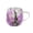 A 250ml, variant on PrimeGo Double-Wall Glass Mug with Dried Flower Design 250ml Heat-Resistant Borosilicate Glass Cup for Milk Coffee Breakfast Insulated Clear Afternoon Tea Glassware for Home