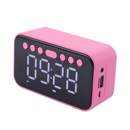 Citystores Bluetooth 5.0 Wireless Multifunction LED Screen Display Speaker Music Player for Home