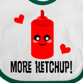 thumbnail image 4 of Inktastic Ketchup Lover Funny Boys or Girls Baby Bib, 4 of 4