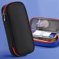 thumbnail image 3 of Clearance! Pencil Case Oxford Fabric Zipper - Large Capacity Multi-Compartment Pencil Pouch for School and Office, Durable Stationery Organizer,Black, 3 of 9