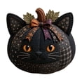 thumbnail image 2 of DIY Animal Pumpkin Sewing Kit, Halloween DIY Pumpkin Patchwork Craft Kit, Woodland Animals Craft Kits, Fabric Sewing Set for Adults, Halloween Table Home Decor, Handmade Gift for Mom, Grandmother(B), 2 of 7
