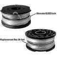 thumbnail image 2 of Df-065 90517175 Replacement String Trimmer Spools For Black Decker Gh710 Gh700 Gh750 Weed Eater Refills Line 36ft 0.065" (4 Pack), 2 of 5