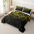 thumbnail image 3 of jejeloiu Yellow Pixel Print Quilt Full Kids,Modern Gamepad Video Games Full Bedspread Sets For Boys,3pcs, 3 of 7