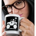 thumbnail image 2 of 3drose, Car Dude Black Sign 1, 11oz Mug, 2 of 6
