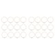 thumbnail image 1 of 24 Pieces 7 Inch Wooden Embroidery Hoops Bulk Bamboo Circle Cross Stitch Hoop Round Ring for Art Craft Handy Sewing, 1 of 5