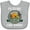 AC-Heather Grey, variant on Inktastic Future Duck Hunting Legend Like Daddy Boys Baby Bib