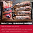 thumbnail image 7 of Rockwood Natural Lump Charcoal – Premium Oak, Hickory & Cherry Hardwood – Made in USA – 20lbs (2pk), 7 of 7