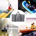 thumbnail image 3 of Peahefy Grand Sac de Rangement Pliable Sac de Transport Accessoire de Sac à Main pour Canot Bateau Gonflable Sac de Rangement Gris, 3 of 7