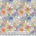thumbnail image 3 of Ninth Isle Inspiration - Flower Power Series - 100% Rayon Fabric By The Yard (Series6, Swatch(11"x11")), 3 of 6
