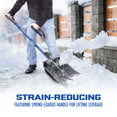 thumbnail image 3 of Snow Joe Shovelution Snow Shovel, Strain Reducing with Ice Scraper, 3 of 12