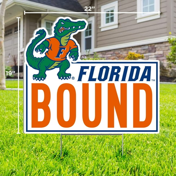 University of Florida Bound Lawn Sign (Officially Licensed)