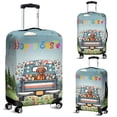 thumbnail image 2 of Happy Easter Vizsla American Flag Truck Bunny Ears Travel Luggage Cover Vizslas Dog Lover Gifts Idea Suitcase Dust Protective Decor - 03001, 2 of 5