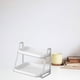 thumbnail image 4 of Estante de secado de tazas extraíble, organizador de encimera de cocina, escurridor de platos doble Bandeja mediana, 4 of 6