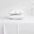 thumbnail image 6 of Laura Ashley- King Sheet Set, Luxury Sateen Cotton Bedding, 800 Thread Count, Soft & Smooth Home Decor (Solid White, King), 6 of 9