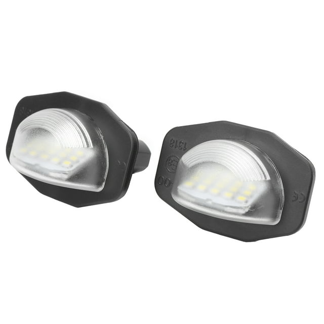License Plate Light, 6500-7000K White Energy Saving Car Accessory Number Plate Lamp, Fit For ALPHARD GGH20 08-2014 Fit For AURIS 06-2012