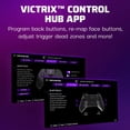 thumbnail image 3 of PDP Victrix Pro BFG Controlador de juegos inalámbrico para Playstation 5 / PS5 PS4 PC Modular Esports Gamepad Botones reasignables Disparadores/paletas/D-Pad/Fightpad PC App personalizables Negro, 3 of 5