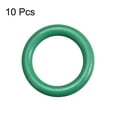 thumbnail image 2 of Unique Bargains Fluorine Rubber O Rings 12.5mm OD, 9.5mm Inner Diameter, 1.5mm Width, Seal Gasket Green 10Pcs, 2 of 3