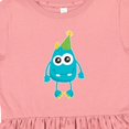 thumbnail image 4 of Inktastic Blue Monster Girls Toddler Dress, 4 of 5