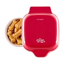Rise by Dash Dog Treat Maker, Makes 6 Bones, Red