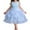 Blue, variant on Kids Girl Dresses Girls Formal Dress Red Dress Girls Fancy Dress for Girls 9-10Y
