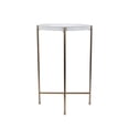 thumbnail image 3 of Mainstays White Brass Metal Round Glam Plant Stand, 3 of 8