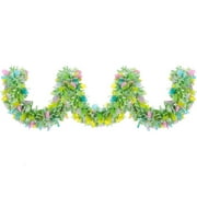 Jpgif Easter 6.5ft Garland Decorations Outdoor Indoor Bunny Chick Eggs Yard Signs Ribbons Garden Decor
